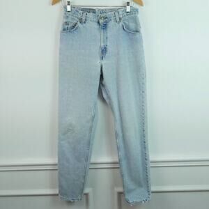 Vintage Levis Relaxed Fit Tapered Leg Orange Tab Jeans 29 x 29 THRASHED Grunge